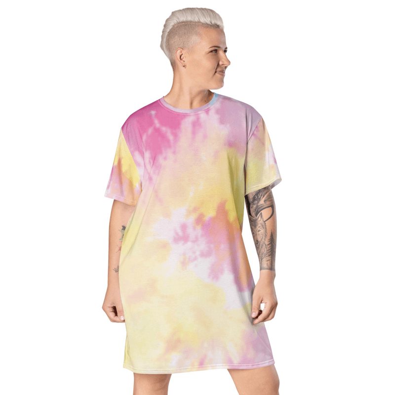 Tie dye T-shirt dress / S Tie dye T-shirt dress